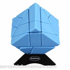 Dodolive 3X3X3 Abnormity Cube Ghost Cube Intelligence Stickerless Speed Puzzle Cube Ultra-Smooth Magic Cube,Blue B01CSFQXJG